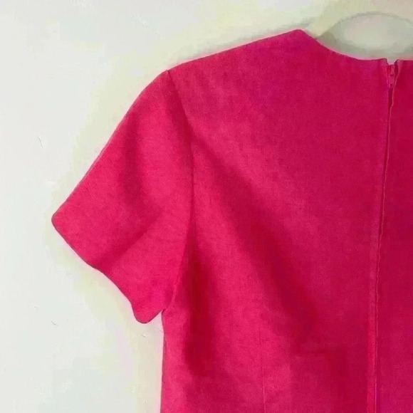 Barbie Pink Linen dress, Stephanie Andrews Barbiecore - Picture 5 of 5